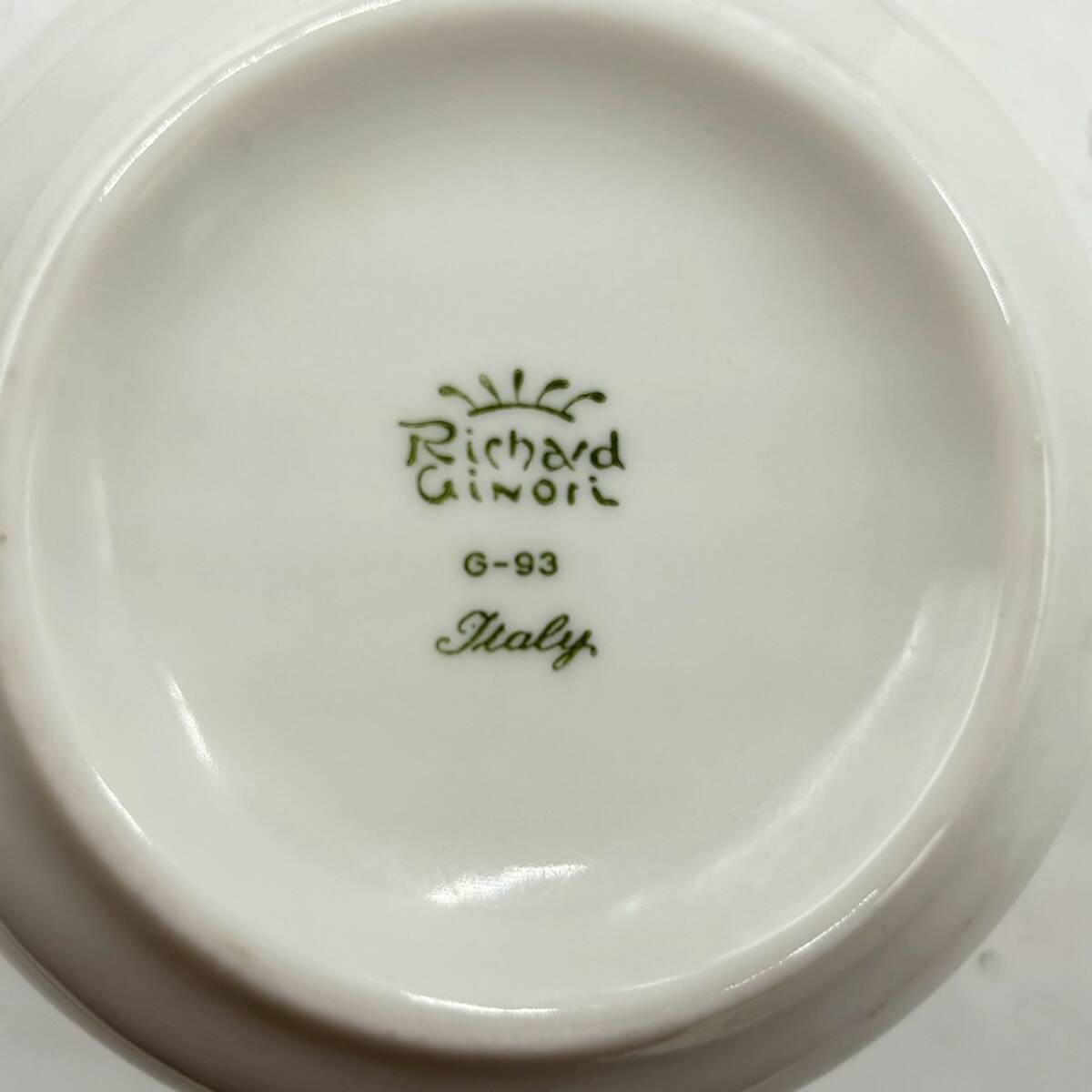  Richard Ginori リチャードジノリ マグカップ 3点 スモールローズ プルーン _画像8