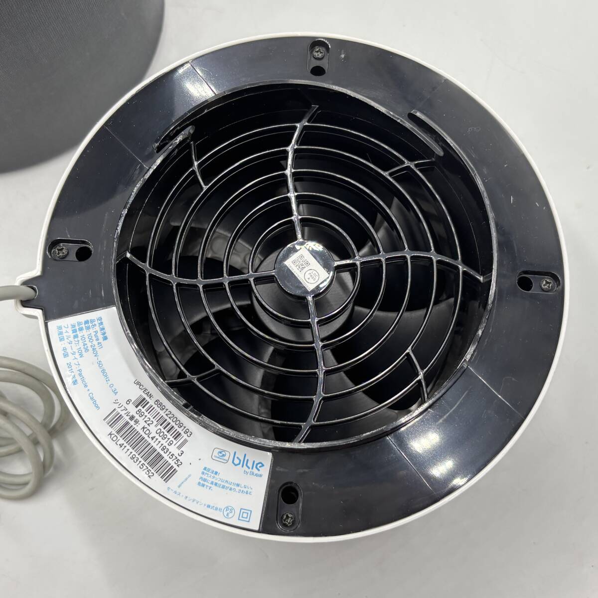 Blueair ブルーエア 空気清浄機 ナノイー 花粉 ハウスダスト 対策 コンパクト ~22m2(13畳) Pure411_画像10