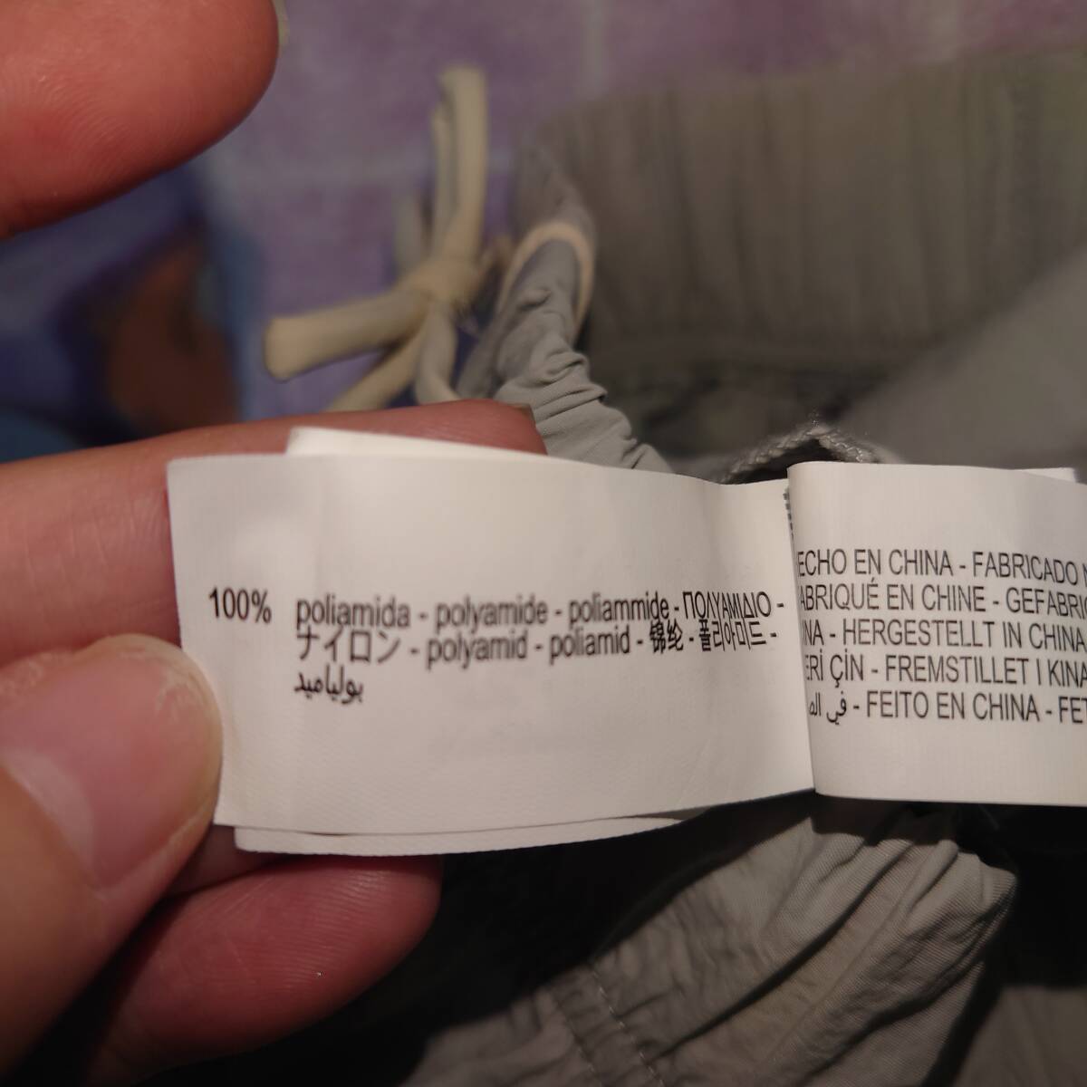 ZARA　リボン　テクニカルパンツ　140センチ_画像4