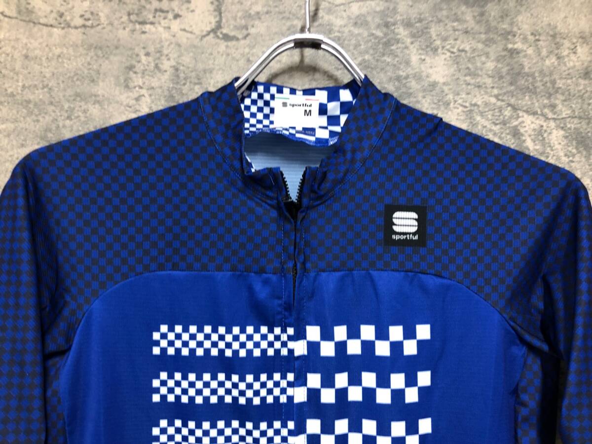 JA001 スポーツフル sportful 半袖 サイクルジャージ ネイビー M_画像3