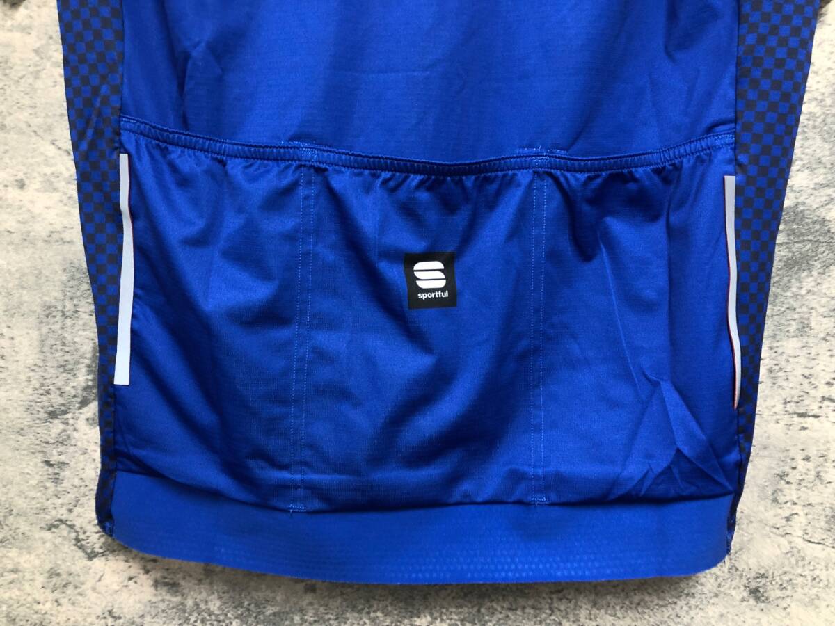 JA001 スポーツフル sportful 半袖 サイクルジャージ ネイビー M_画像6