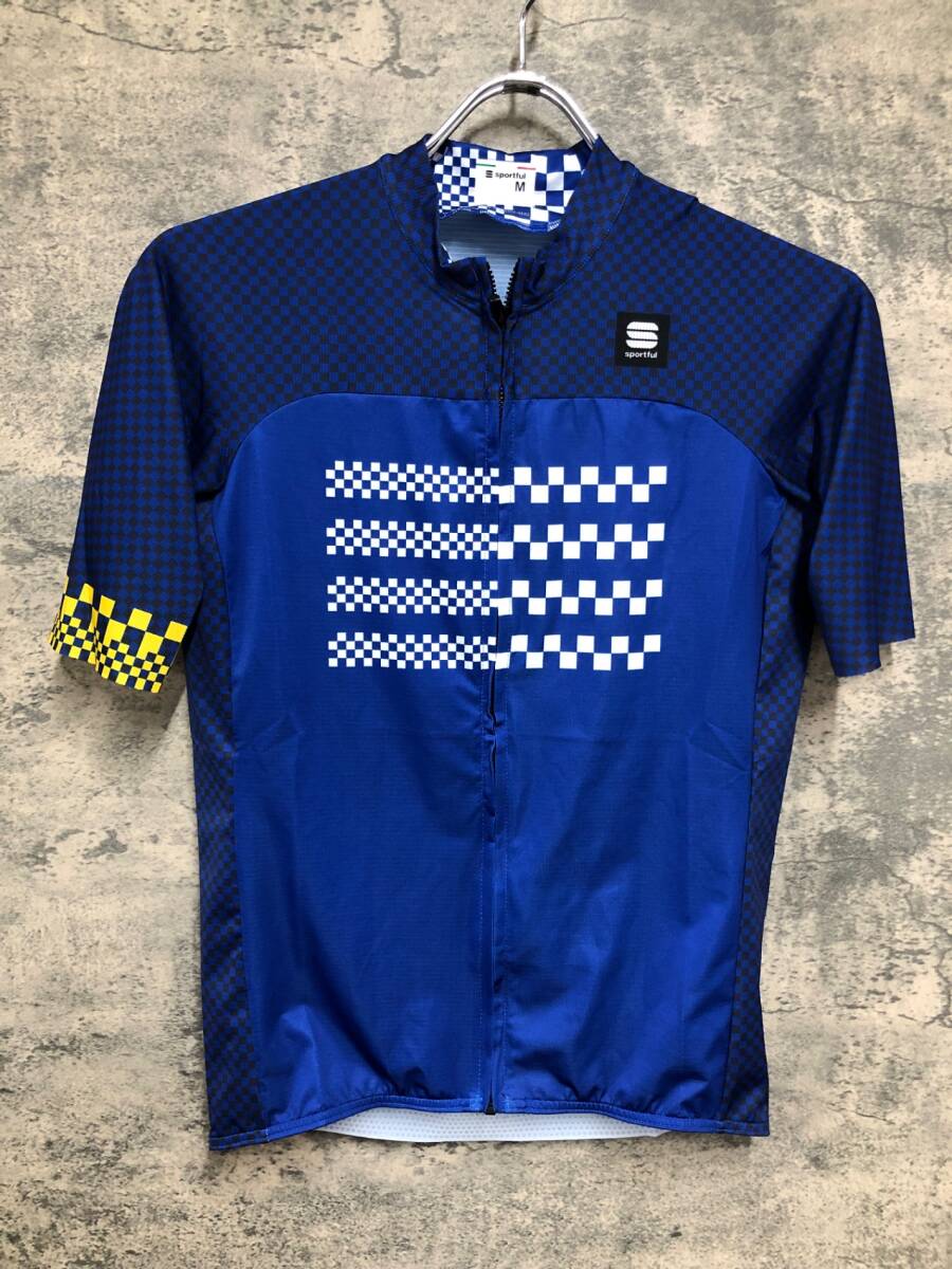 JA001 スポーツフル sportful 半袖 サイクルジャージ ネイビー M_画像1