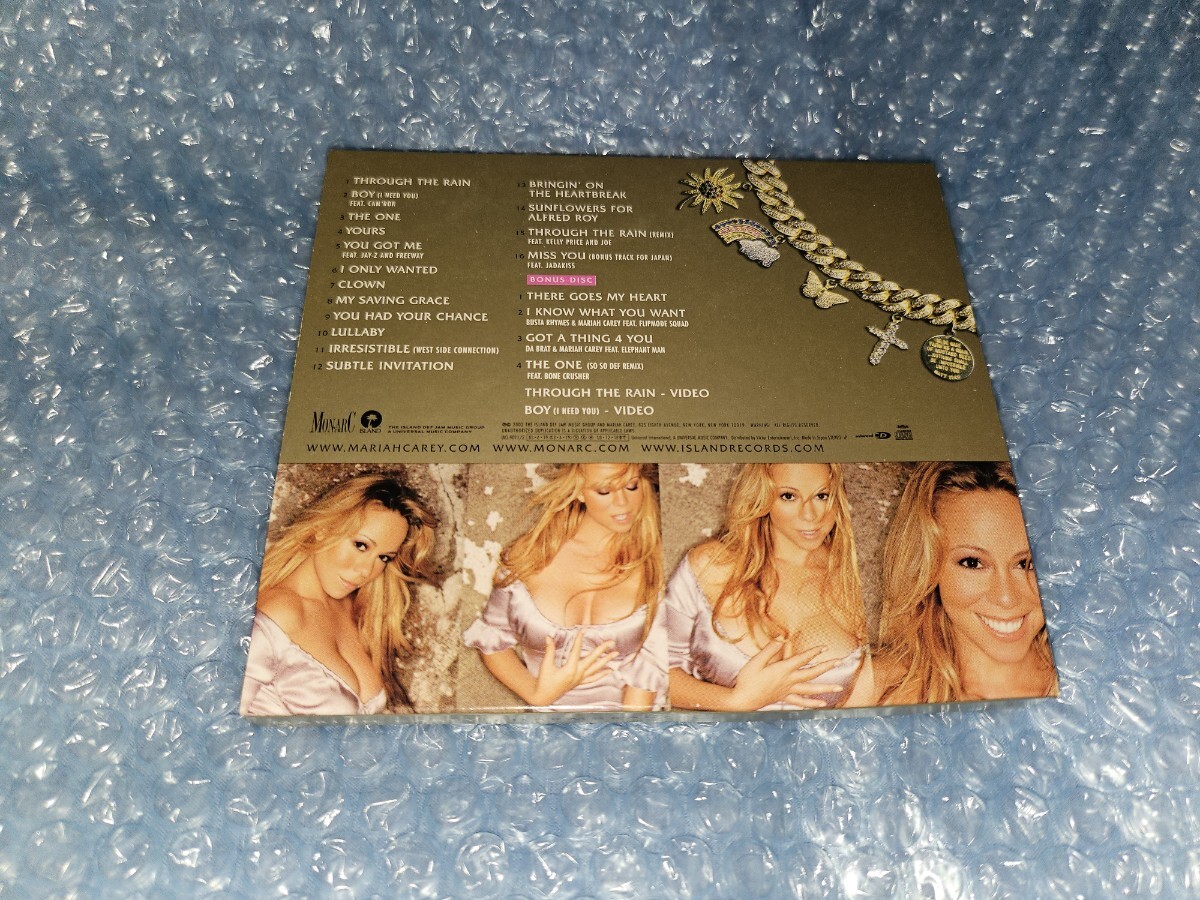 日焼け有 マライア・キャリー Mariah Carey チャームブレスレット ツアー・エディション Charmbracelet Japan tour edition UICL-9011_画像2