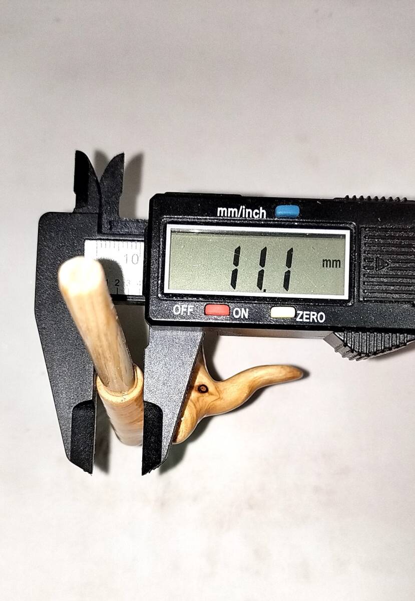 ひのき　竿枕　へらぶな　天然木　竿受 先受け　