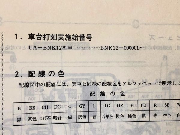 ★★★マーチ　K12　BNK12　サービスマニュアル　配線図集/追補版Ⅰ　02.09★★★_画像4
