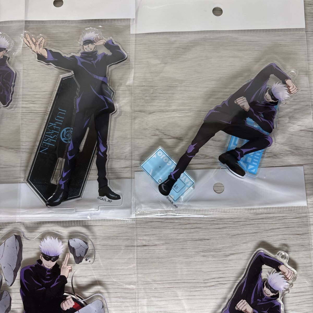 呪術廻戦 五条悟 アクリルスタンド 7個セット_画像3