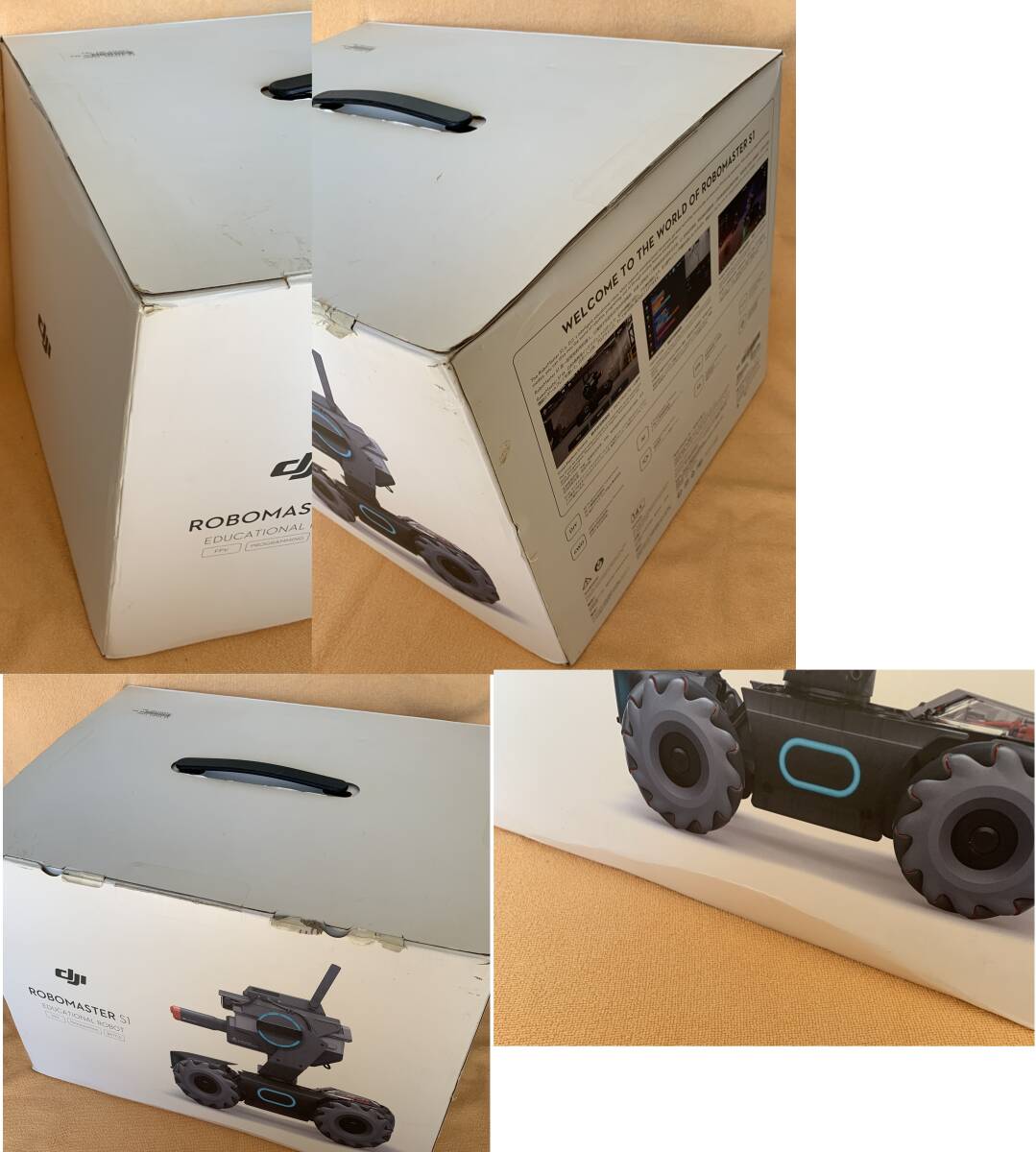 DJI RoboMaster S1 образование для робот не использовался товар + игра накладка др. 