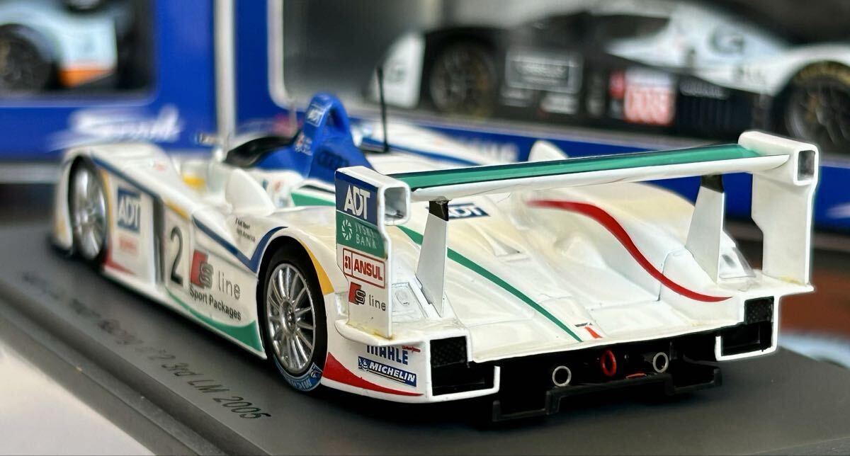 スパーク Spark 1/43 Audi R8 Champion Racing n°2 3rd LM 2005 [S0671]_画像5