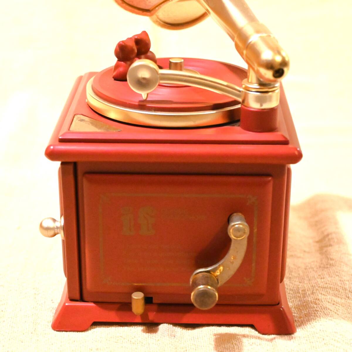  маленький размер музыкальная шкатулка [ ясная погода корыто ..] [90s,DREAMS COME TRUE, Dream cam tu Roo,doli cam, интерьер, смешанные товары, античный,]