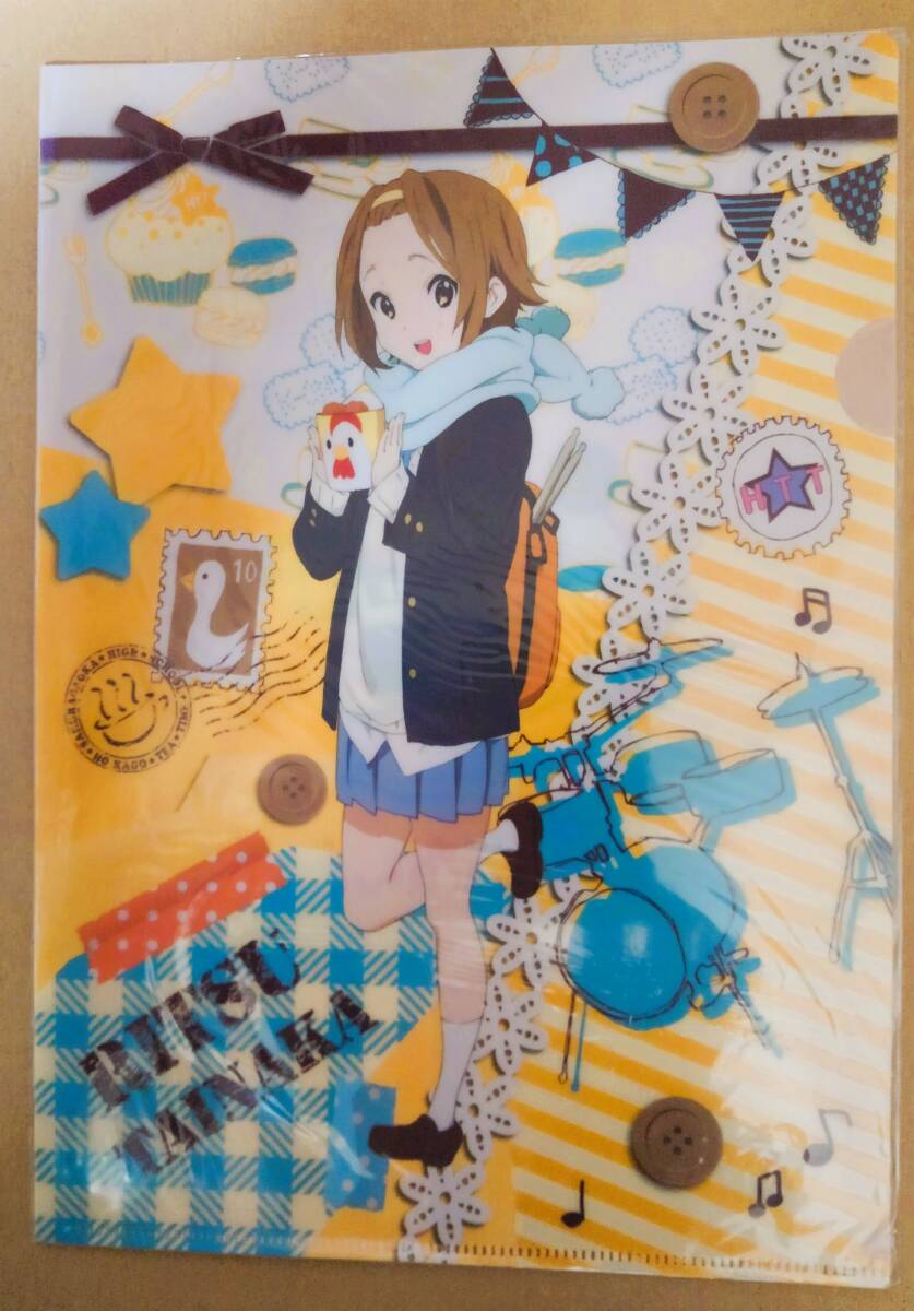 映画 けいおん!クリアファイル ローソン限定オリジナル 全6種 田井中律 非売品 未開封_画像1
