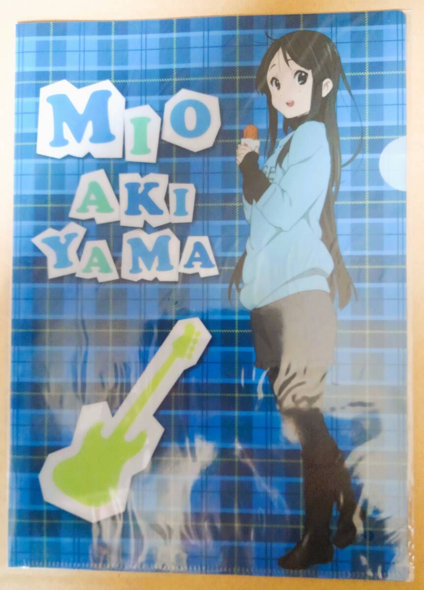 映画 けいおん！フェア　クリアファイル　ローソン限定オリジナル全6種　秋山澪　非売品　未開封_画像1