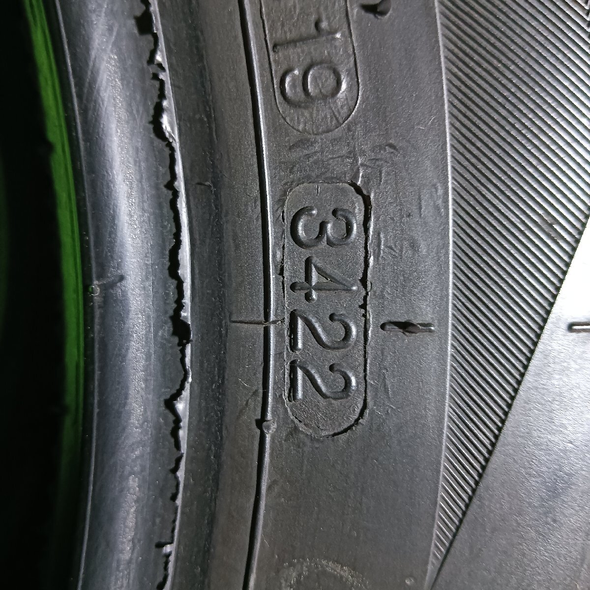 T10-5-3【一部地域送料無料！2本セット】175/65R15 84Q NANKANG ICE ACTIVA AW-1 2022年製/冬タイヤ/適格請求書発行可能★中古品★の画像3