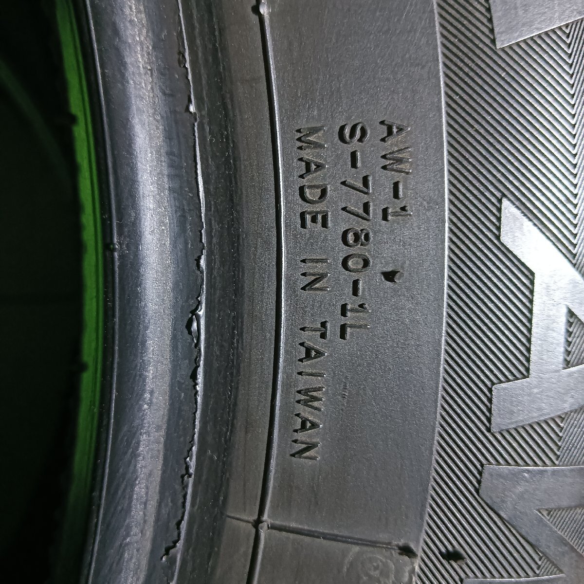 T10-5-3【一部地域送料無料！2本セット】175/65R15 84Q NANKANG ICE ACTIVA AW-1 2022年製/冬タイヤ/適格請求書発行可能★中古品★の画像4