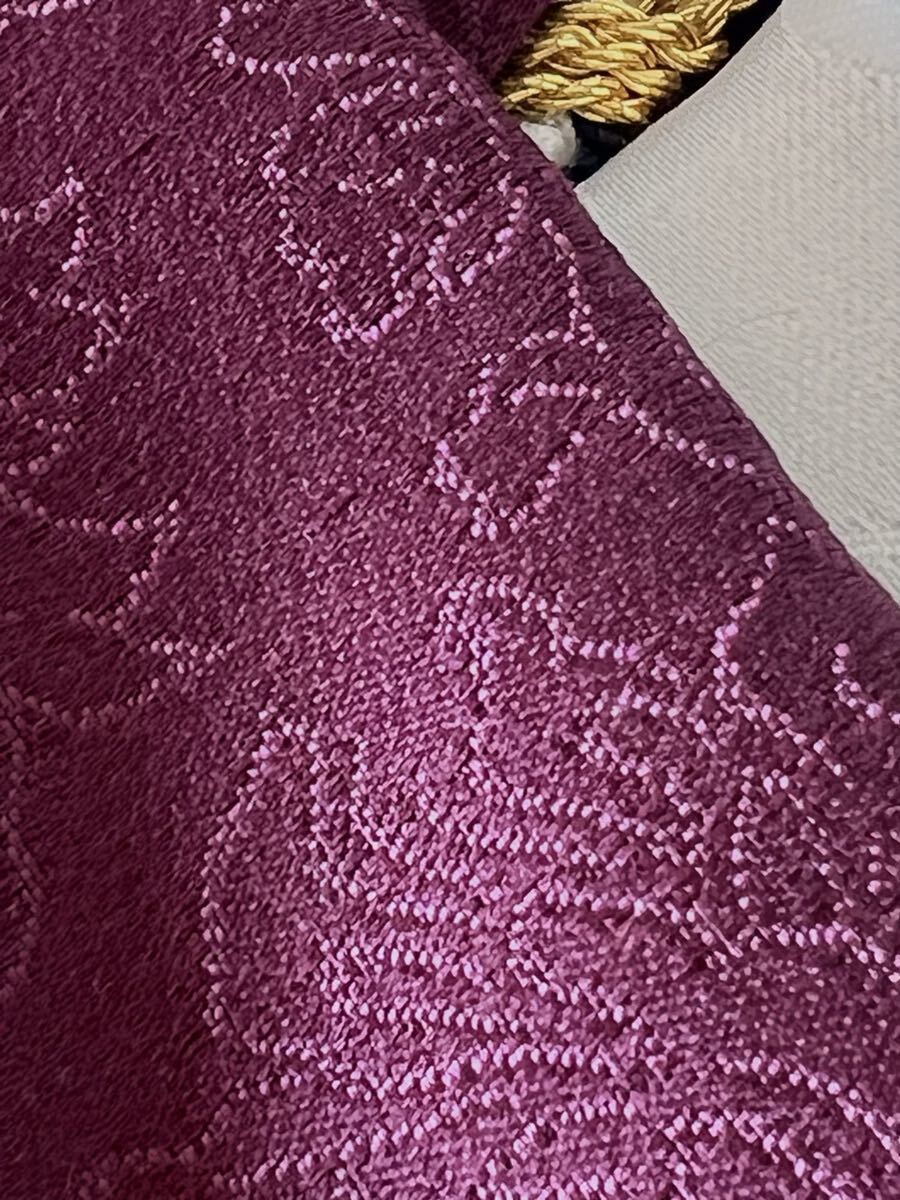 【未使用】正絹 ふくさ 袱紗 濃紫 法要 慶弔_画像3