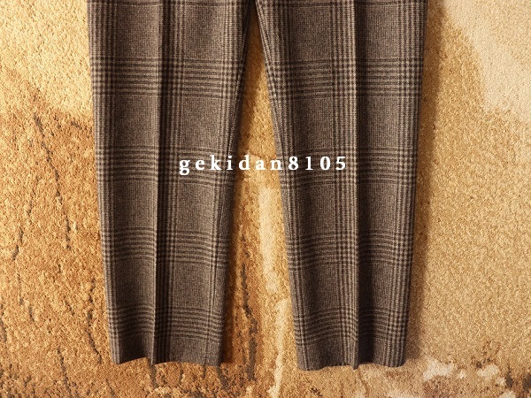 MARGARET HOWELL マーガレットハウエル 2018 グレンチェック クロップドパンツ カタログ掲載 43,200円 新品同様_画像3