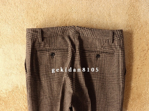 MARGARET HOWELL マーガレットハウエル 2018 グレンチェック クロップドパンツ カタログ掲載 43,200円 新品同様_画像5