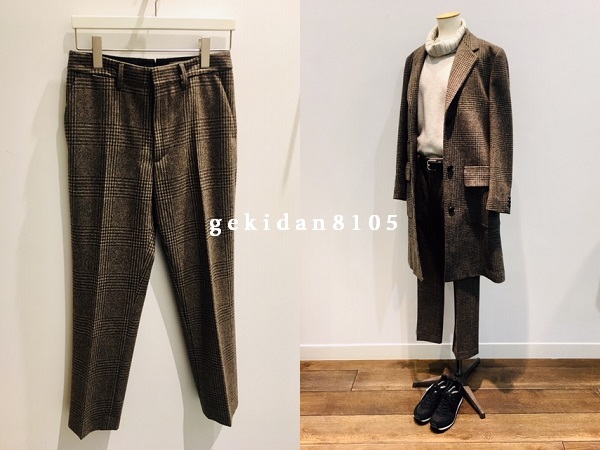 MARGARET HOWELL マーガレットハウエル 2018 グレンチェック クロップドパンツ カタログ掲載 43,200円 新品同様_画像10