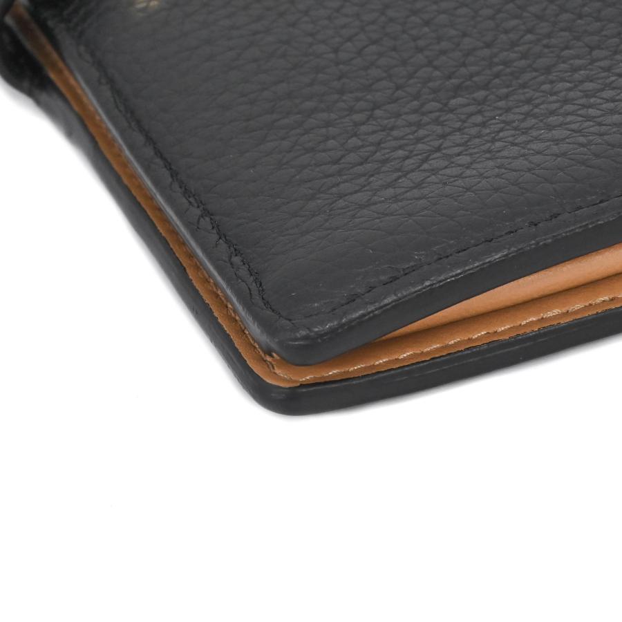 LOUIS VUITTON ルイヴィトン トリヨンレザー ヴェルティカル ウォレット ブラック ベージュ 小銭入れあり 長財布 ICチップ M81330_画像5