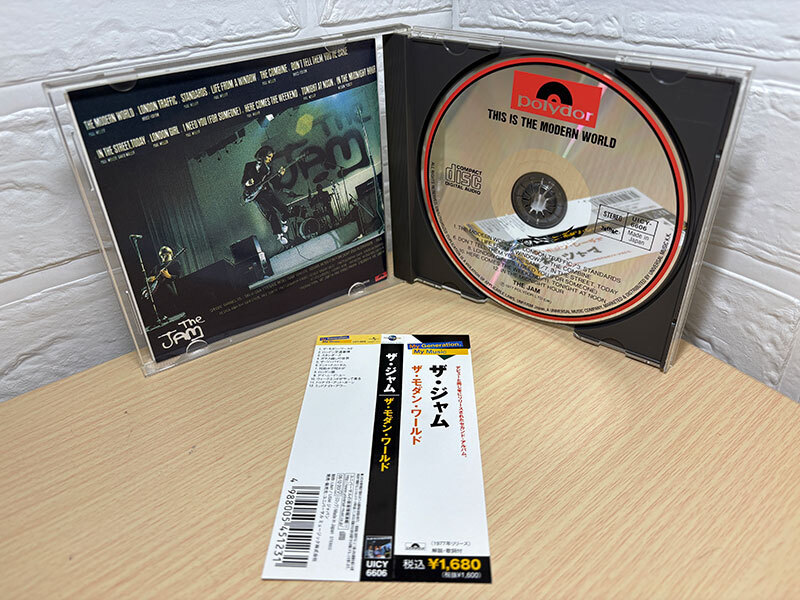 CD ザ・ジャム ザ・モダン・ワールド 国内販売用 帯あり_画像3
