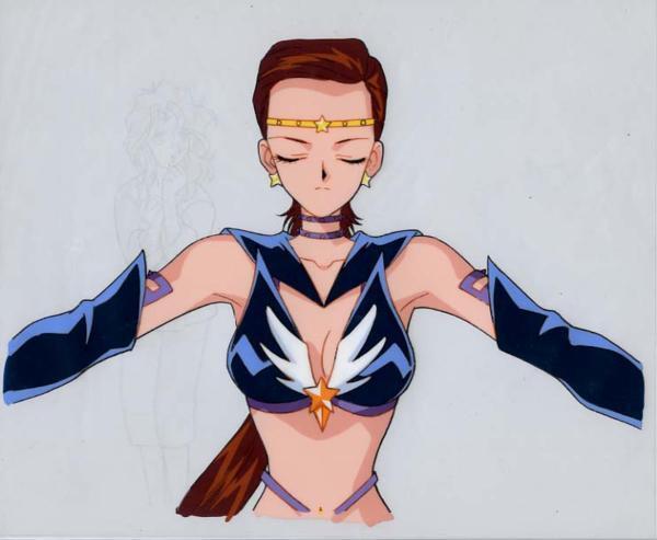 B цифровая картинка Sailor Moon (BANK scene ) тот 1