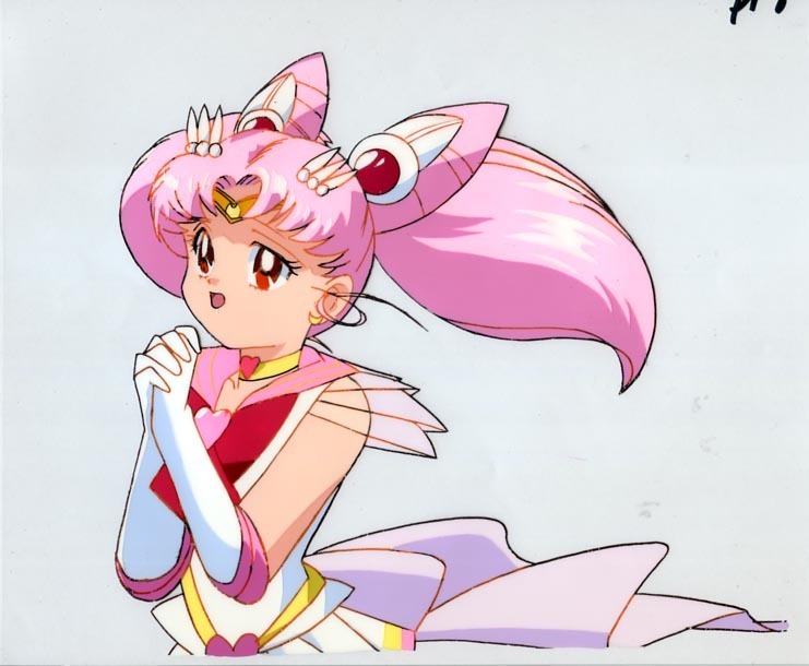 B цифровая картинка Sailor Moon (BANK scene ) тот 3