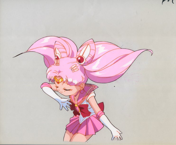 B цифровая картинка Sailor Moon (BANK scene ) тот 823