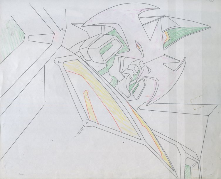 Aセル画　勇者特急マイトガイン　其の8_画像2