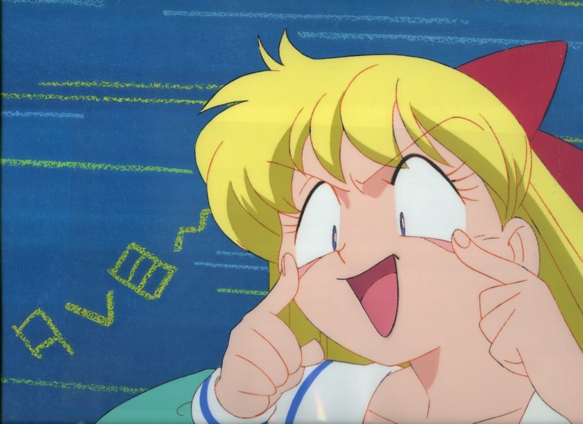 B цифровая картинка Sailor Moon ( фон есть ) тот 18