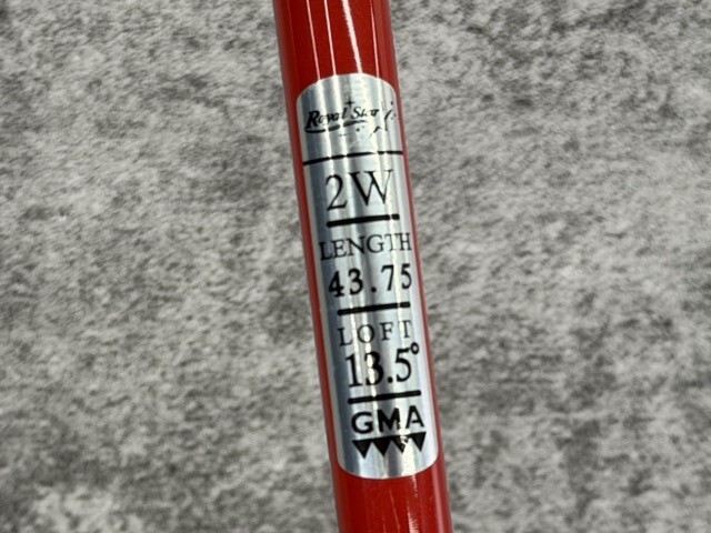 未使用 GMA Royal Star フェアウェイウッド 2W 13.5°5W 17.5° 2本セット 純正シャフト FLEX-S FLEX-Jumbo AIXV ゴルフクラブ / 301725_画像7