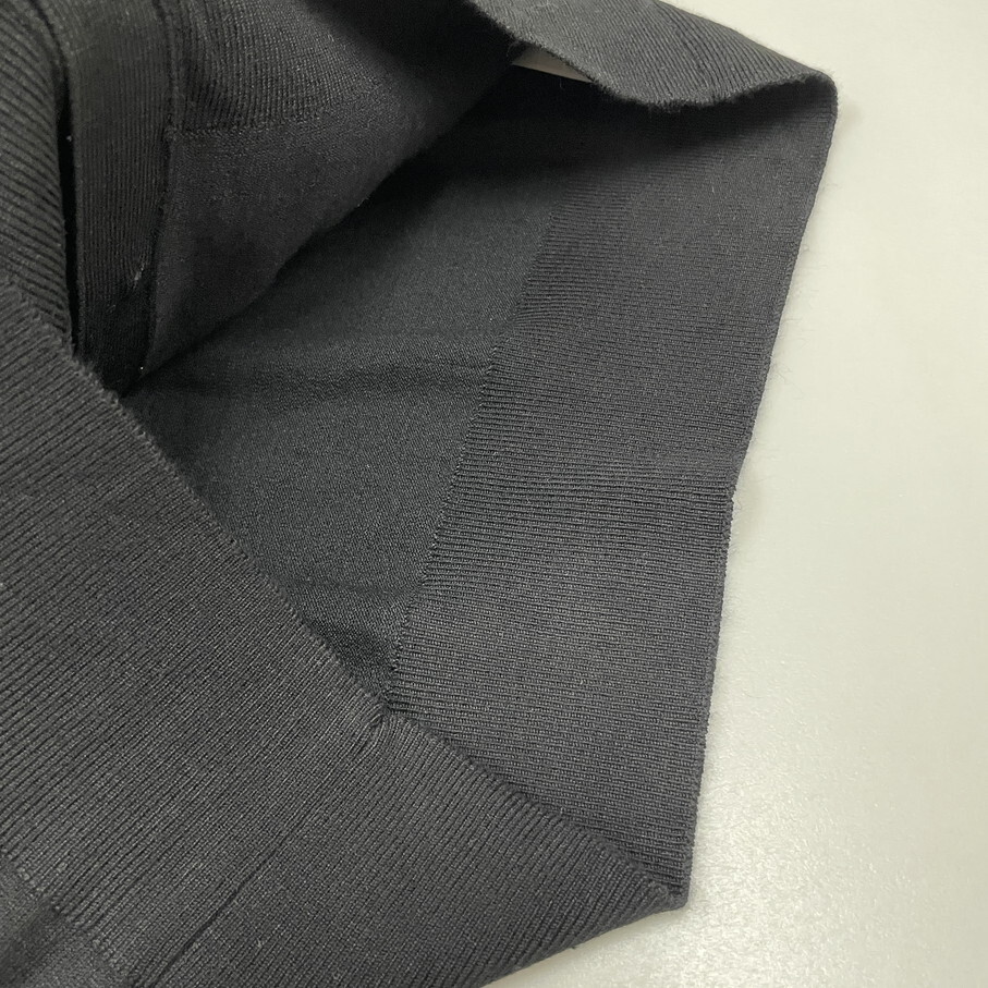 ZARA /S/ ブラック ビジューニットカーディガン 長袖トップス レディース カジュアル 大人可愛い生地ナイロン混ストレッチ デイリー ザラ_画像6