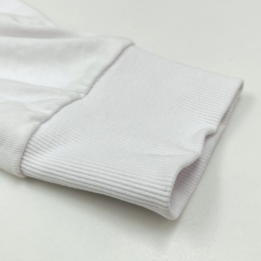 ZARA【S】ホワイト ポロシャツ クロップド ショート丈 長袖トップス レディース カジュアル 通勤 大人可愛い生地コットン デイリー ザラ_画像3