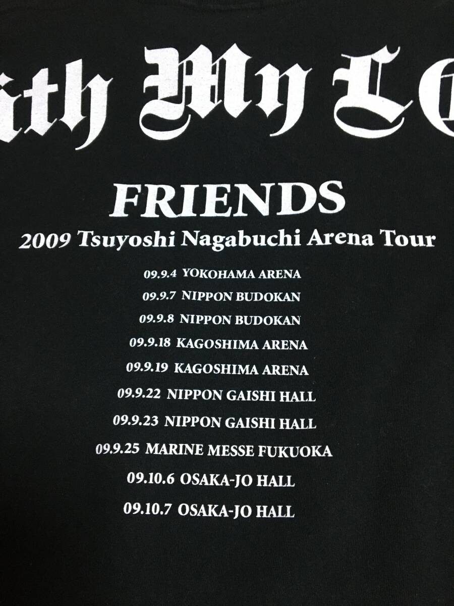 * Nagabuchi Tsuyoshi 2009 год футболка черный M размер