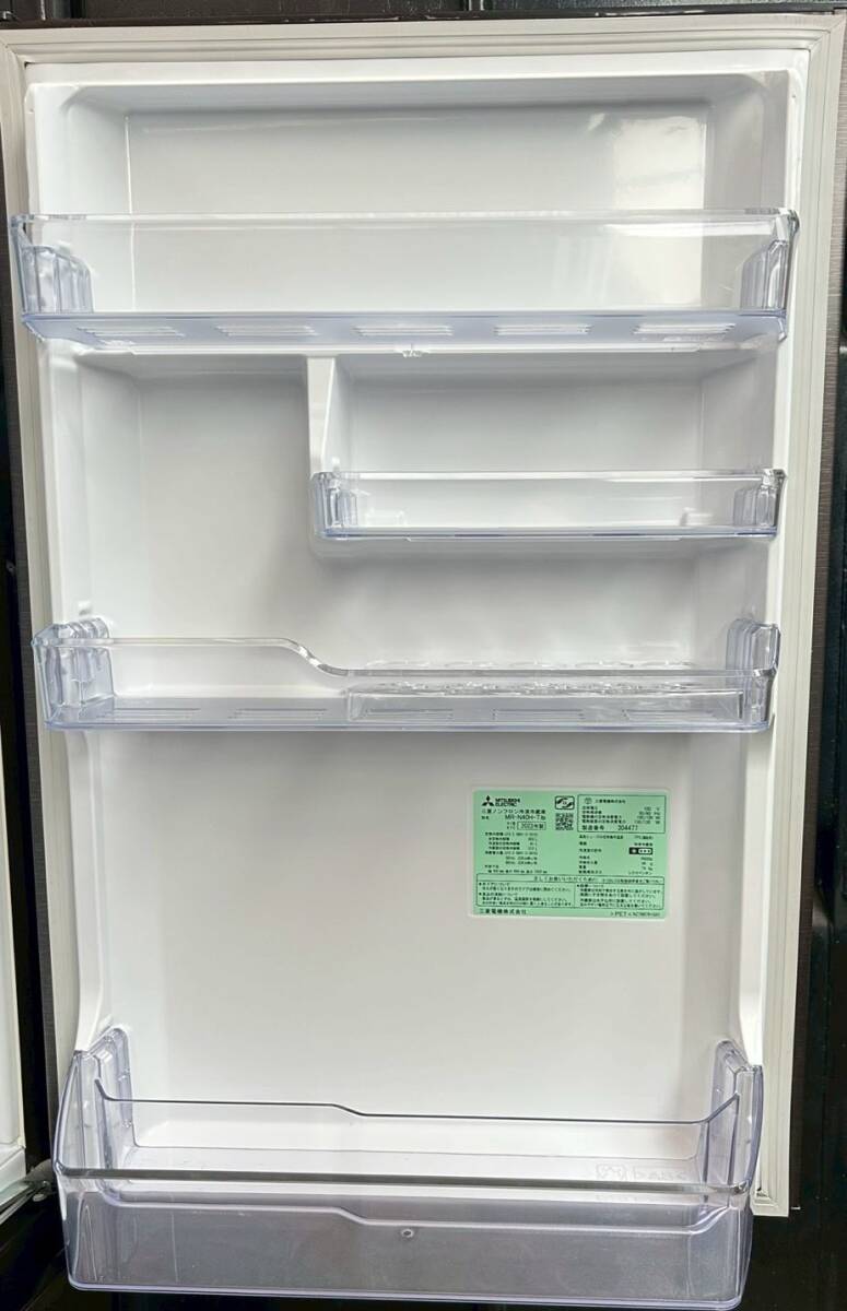 [.]MITSUBISHI Mitsubishi non фреон рефрижератор рефрижератор MR-N40H-T 2023 год производства 403L правый открытие 4 двери J22ZCE