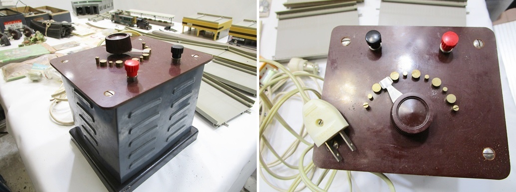 《ジャムルK》 KA1031-41◆ジャンク 部品取 破損 欠品　プラモデル　レール　電車　汽車　マブチモーター　トランス　動作未確認　_画像4