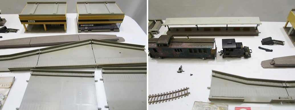 《ジャムルK》 KA1031-41◆ジャンク 部品取 破損 欠品　プラモデル　レール　電車　汽車　マブチモーター　トランス　動作未確認　_画像2