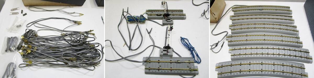 《ジャムルK》 KA1031-41◆ジャンク 部品取 破損 欠品　プラモデル　レール　電車　汽車　マブチモーター　トランス　動作未確認　_画像10