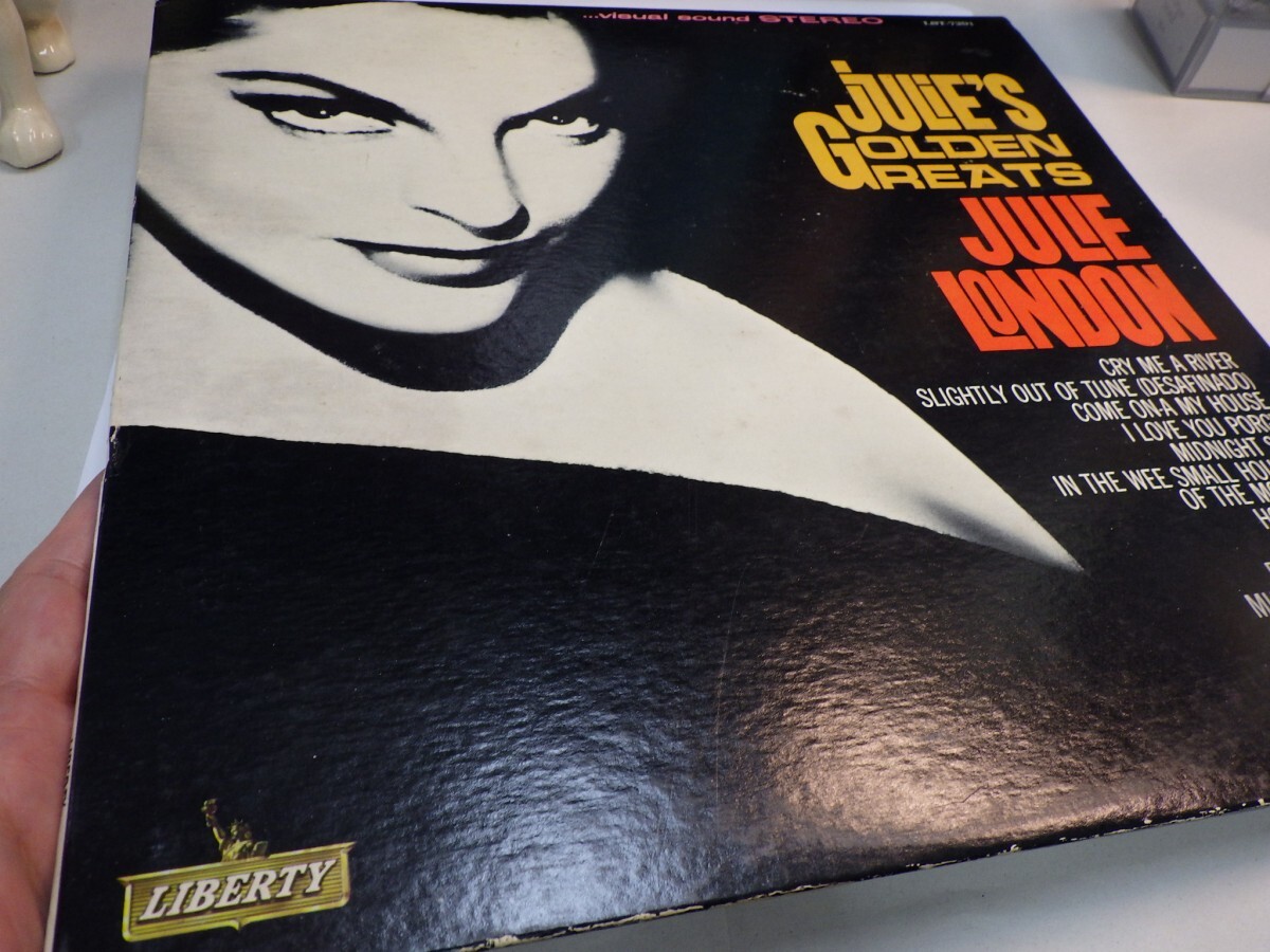 zk9|【LP, LST7291, US盤】JULIE LONDON - JULIE'S GOLDEN GREAT|ジュリーロンドン_画像2