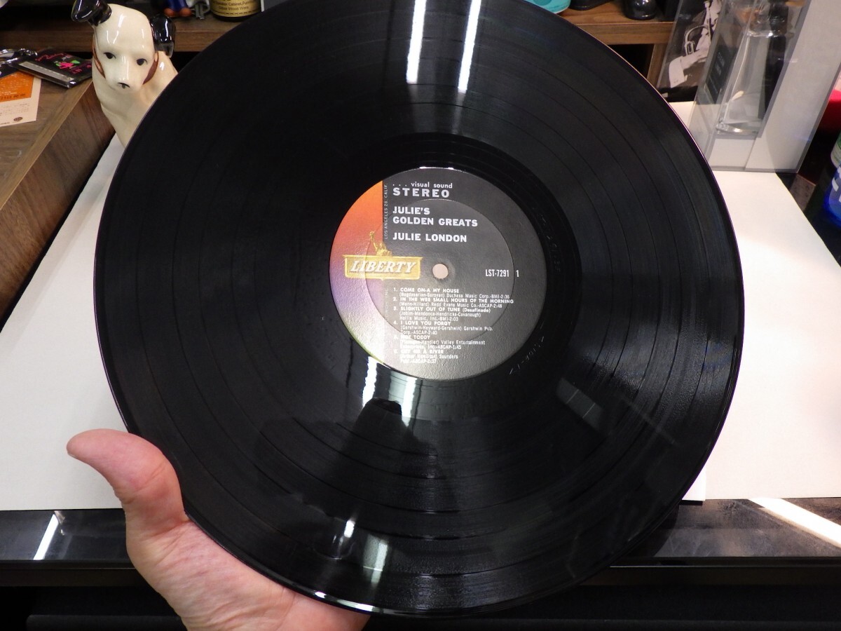 zk9|【LP, LST7291, US盤】JULIE LONDON - JULIE'S GOLDEN GREAT|ジュリーロンドン_画像6