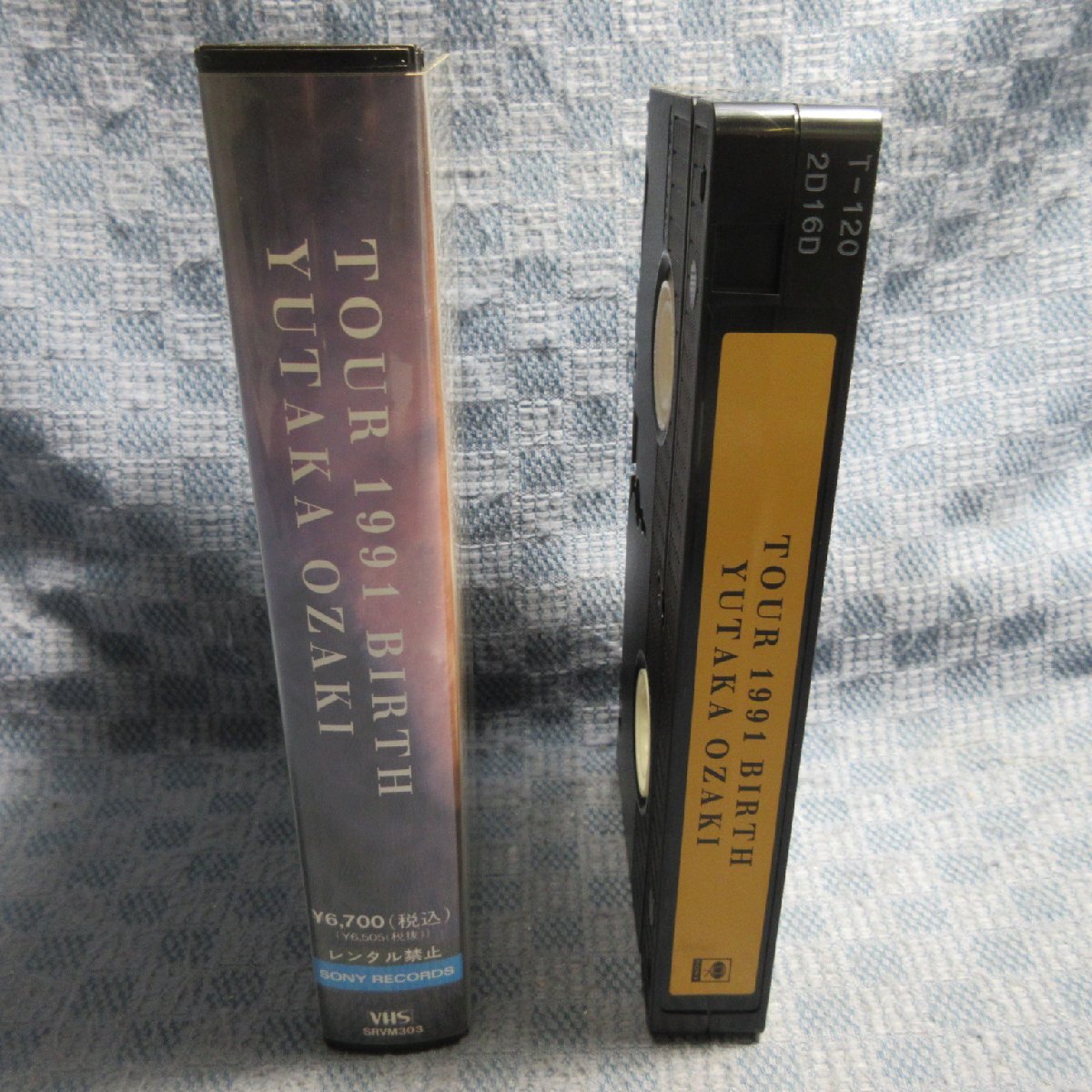 MA034●SRVM303「尾崎豊 / YUTAKA OZAKI TOUR 1991 BIRTH」VHSビデオ_画像3