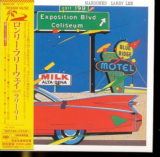 JA989●ラリー・リー(LARRY LEE)「ロンリー・フリーウェイ(MAROONED)」CD 紙ジャケット仕様_画像1