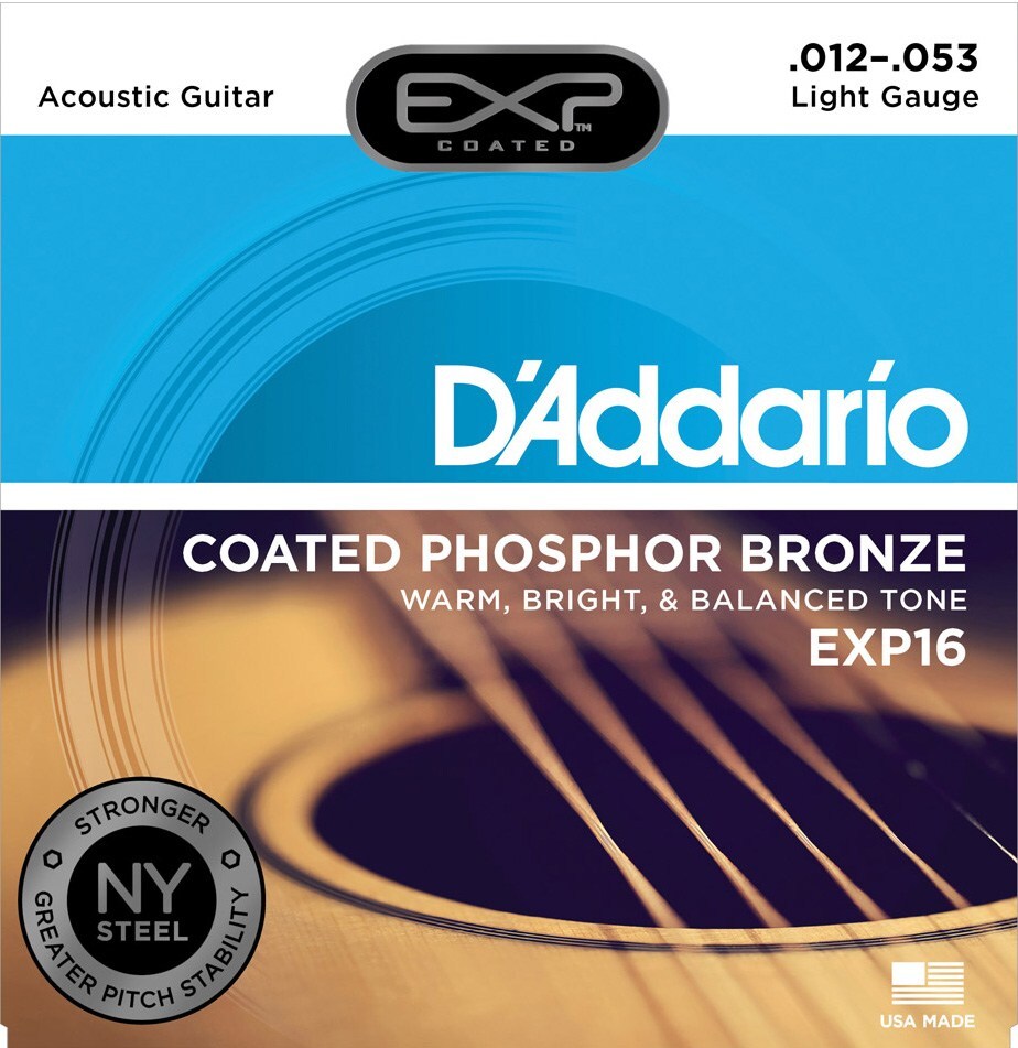 D'Addario ダダリオ EXP16 アコギ弦 12-53_画像1