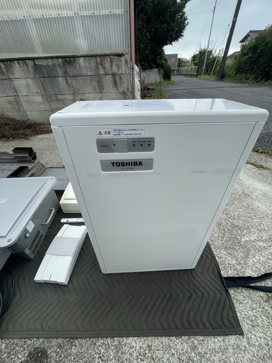 Toshiba солнце свет power темно синий . батарейка 6.4kwh комплект TPV-48HY-M3 TPV-S-D22 TPV-S-B64o фугу крышка