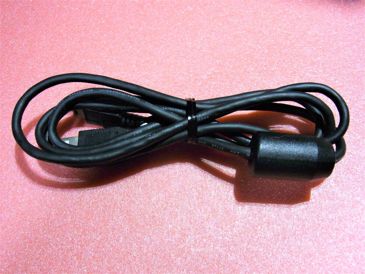 【即決】PS3 SONY ソニー 【純正品】 USBケーブル コントローラー　カメラ　USB から TYPE-B に_画像2