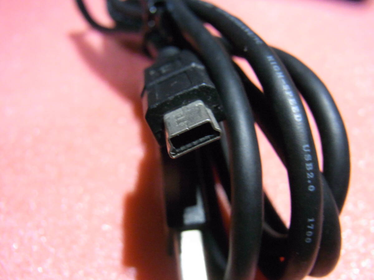 【即決】PS3 SONY ソニー 【純正品】 USBケーブル コントローラー　カメラ　USB から TYPE-B に_画像5