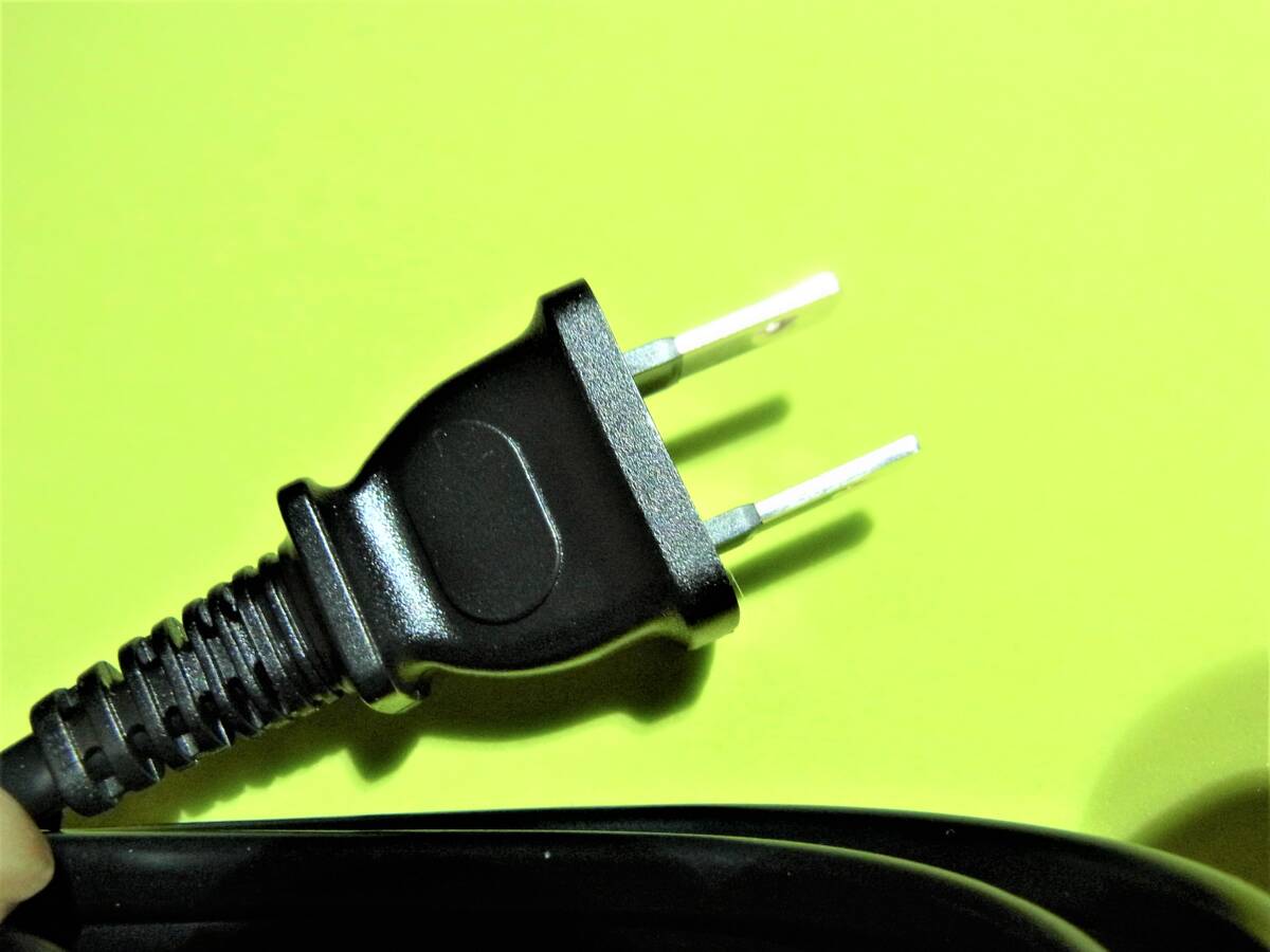 【新品未使用品】AC電源ケーブル　メガネ型ケーブル　約　1.8m （充電器 プリンター PSゲーム機 DVD BD レコーダー 家電など）1._画像4