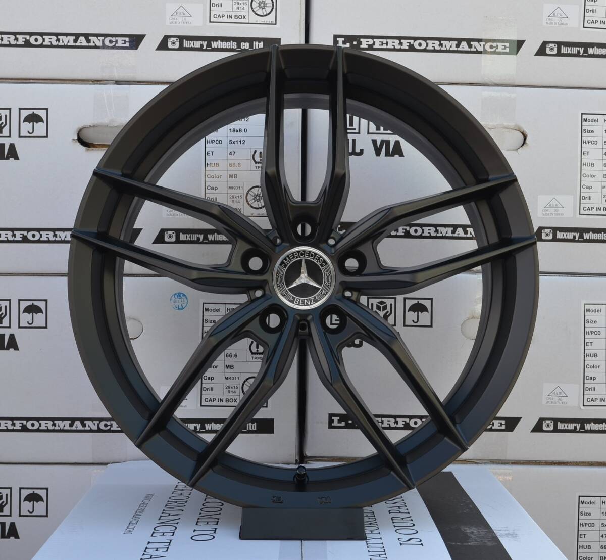 225/40R18 4本セット スタッドレス ベンツ A クラス W176 B クラス W246 CLA クラス C117 X117 C クラス W204 _18インチ 8J +47 5h112 新品_画像5