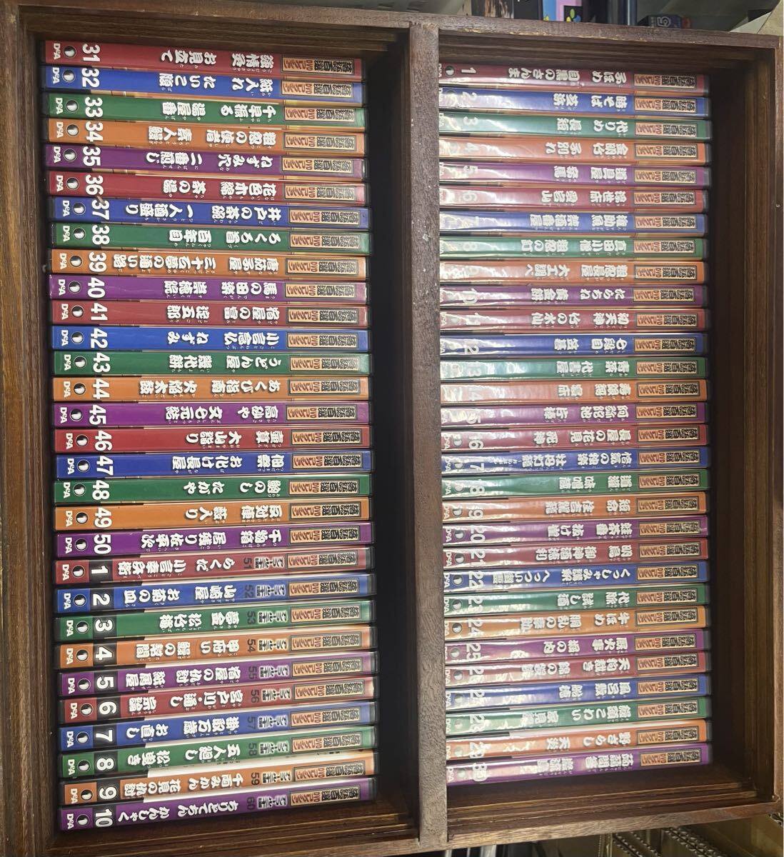 落語百選 DVDコレクション 1〜60 デアゴスティーニ　W10306_画像1