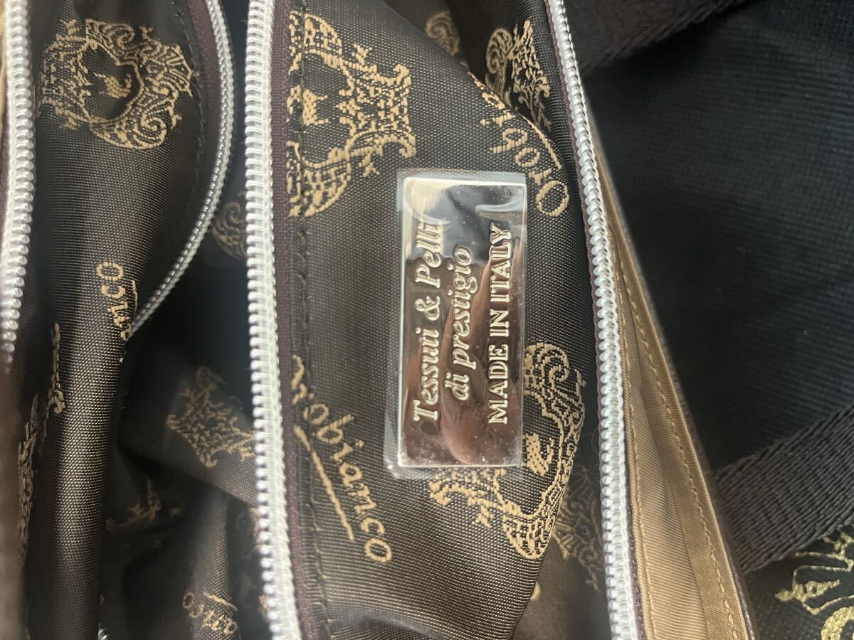 Orobianco オロビアンコ ショルダーバッグ ハンドバッグ 大容量　W102613_画像10