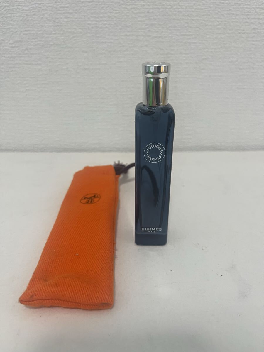 HERMES エルメス 香水 オー デ コロン オー ドゥ シトロン ノワール 15ml W102511_画像1