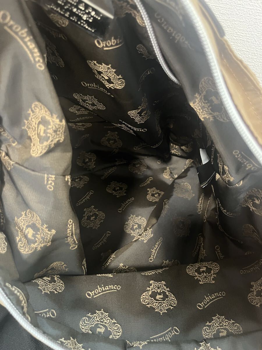 Orobianco オロビアンコ ショルダーバッグ ハンドバッグ 大容量　W102613_画像8